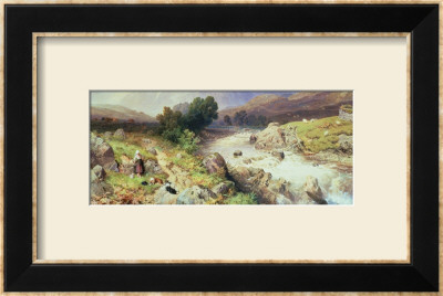 The Highlands, Near Argyle by Myles Birket Foster Pricing Limited Edition Print image
