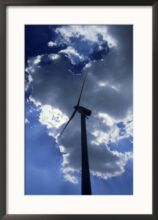 Wind Powered Electric Generator, Gray County Wind Farm, Kansas by David M. Dennis Pricing Limited Edition Print image