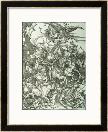 The Four Horsemen Of The Apocalypse, 1498 by Filipo Or Frederico Bartolini Pricing Limited Edition Print image