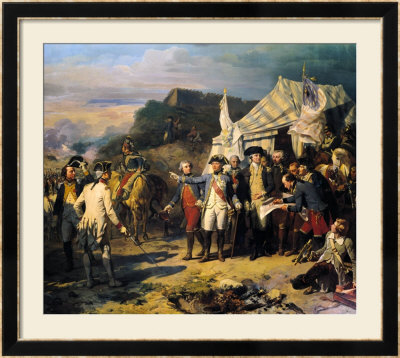 Siege Of Yorktown, 17Th October 1781, 1836 by Louis Charles Auguste Couder Pricing Limited Edition Print image