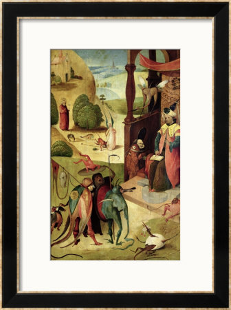 St.James And The Magician by Hieronymus Bosch Pricing Limited Edition Print image