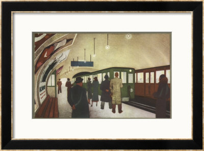 Une Station De Metro by R. Menager Pricing Limited Edition Print image