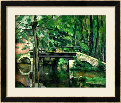 The Bridge At Maincy, Or The Bridge At Mennecy, Or The Little Bridge, Circa 1879 by Paul Cézanne Pricing Limited Edition Print image