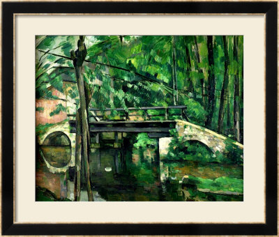 The Bridge At Maincy, Or The Bridge At Mennecy, Or The Little Bridge, Circa 1879 by Paul Cezanne Pricing Limited Edition Print image