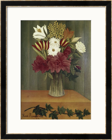 Vase Of Flowers by Henri Rousseau Pricing Limited Edition Print image