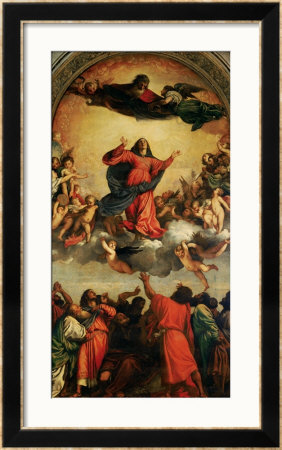 The Assumption Of The Virgin, 1516-18 by Titian (Tiziano Vecelli) Pricing Limited Edition Print image