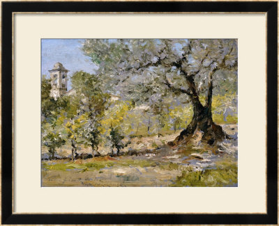 Olive Trees In Florence by William Merritt Chase Pricing Limited Edition Print image