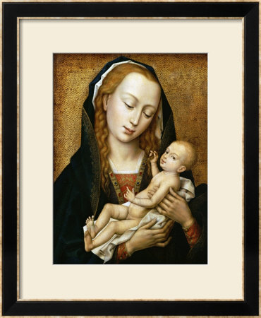 Virgin And Child, 15Th Century by Rogier Van Der Weyden Pricing Limited Edition Print image