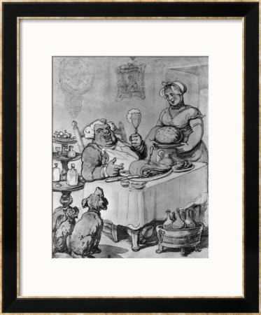 A Good Meal by Thomas Rowlandson Pricing Limited Edition Print image