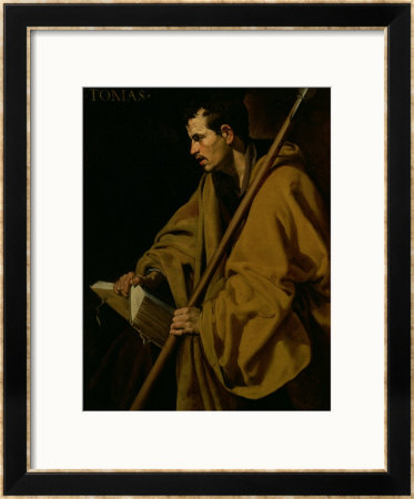 The Apostle St. Thomas, Circa 1619-20 by Diego Velázquez Pricing Limited Edition Print image