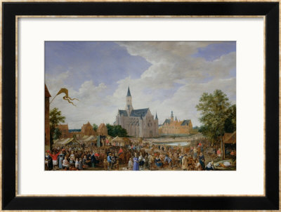 The Potters' Fair At Ghent by David Teniers The Younger Pricing Limited Edition Print image
