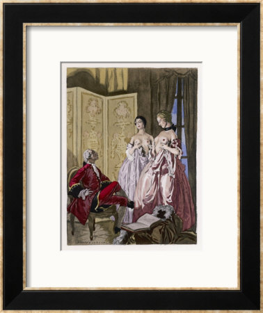 Giovanni Giacomo Casanova Chevalier De Saingalt by Auguste Leroux Pricing Limited Edition Print image
