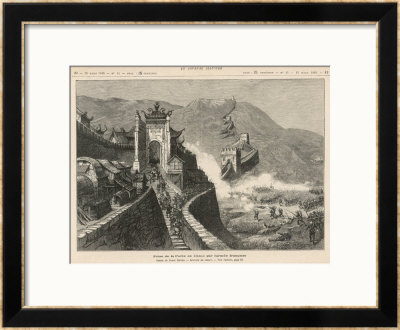 The French Take The China Gate In The Great Wall by Henri Meyer Pricing Limited Edition Print image