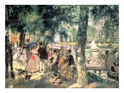 Bathing On The Seine Or, La Grenouillere, Circa 1869 by Pierre-Auguste Renoir Pricing Limited Edition Print image