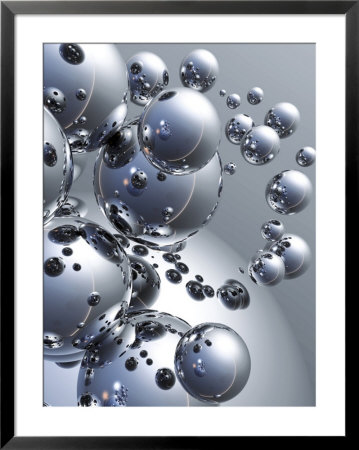 Silver Orbs by Trevor Scobie Pricing Limited Edition Print image