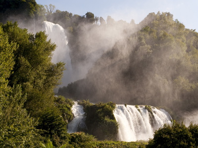 Marmore Falls, Marmore, Terni, Umbria, Italy, Europe by Emanuele Ciccomartino Pricing Limited Edition Print image