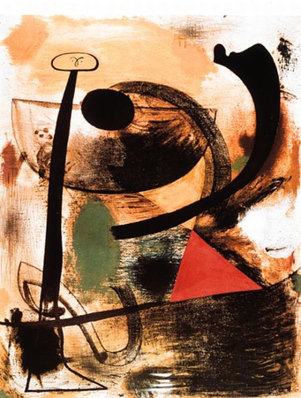 Les Deux Danseuses by Joan Miro Pricing Limited Edition Print image