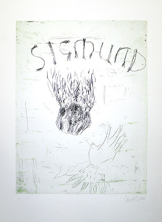Porträt-Hund by Georg Baselitz Pricing Limited Edition Print image