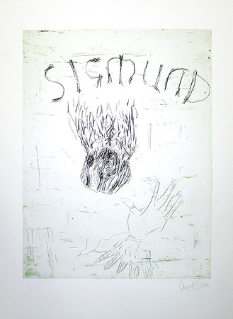 Portrat-Hund by Georg Baselitz Pricing Limited Edition Print image