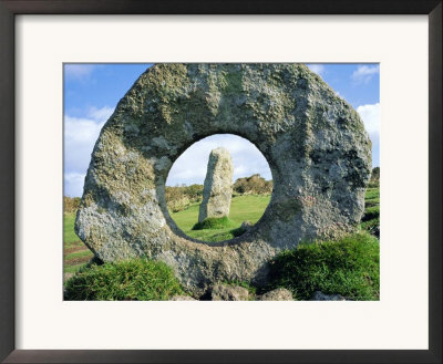Men-An-Tol, A Cromlech, Near Madron, Penzance, Cornwall, England, Uk by Rob Cousins Pricing Limited Edition Print image
