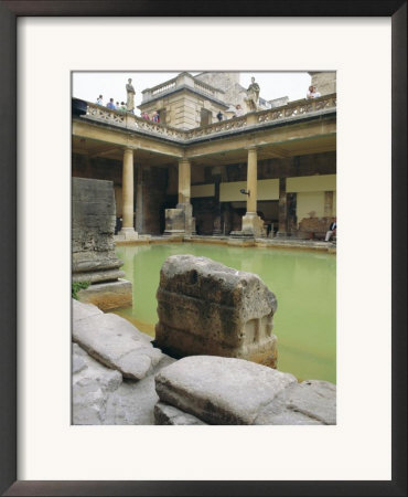 The Roman Baths, Bath, Avon, England, Uk by Fraser Hall Pricing Limited Edition Print image