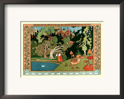 Kind Female Duck by Ivan Bilibin Pricing Limited Edition Print image