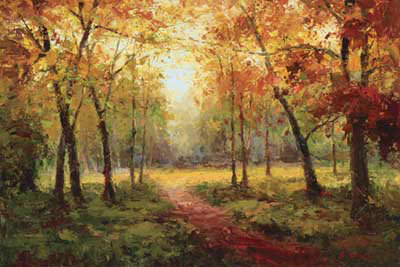 A Beautiful Walk In The Fall by Weber Pricing Limited Edition Print image