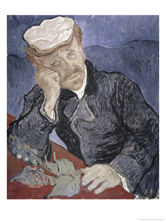 Portrait Of Doctor Gachet by Vincent Van Gogh Pricing Limited Edition Print image