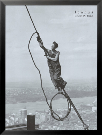 Icarus by Lewis Wickes Hine Pricing Limited Edition Print image
