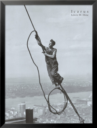Icarus by Lewis Wickes Hine Pricing Limited Edition Print image