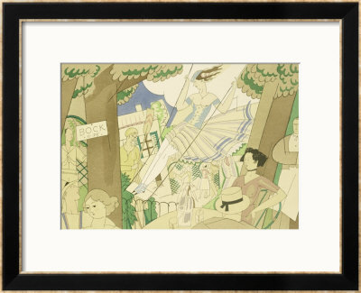 The Swing, Circa 1920 by Charles Martin Pricing Limited Edition Print image