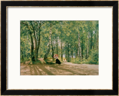 At The Summer Cottage, 1894 by Ivan Ivanovitch Shishkin Pricing Limited Edition Print image