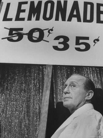 Tv Star Jack Benny Six Week Stand In Ziegfeld Theater by Yale Joel Pricing Limited Edition Print image