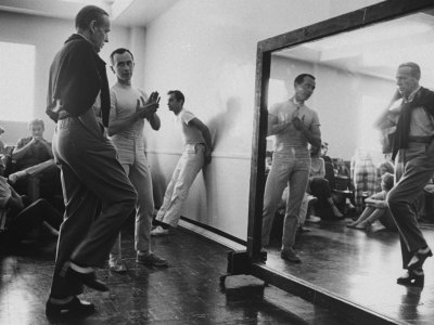 Fred Astaire And Others Rehearsing For His Tv Show by Grey Villet Pricing Limited Edition Print image