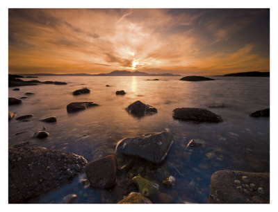 Tidepool At Sunset by Robert Strachan Pricing Limited Edition Print image