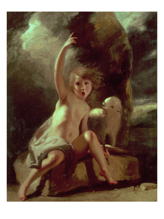 Inspiration Of St. John by Sir Joshua Reynolds Pricing Limited Edition Print image