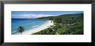 Grand Anse Beach, La Digue Island, Seychelles by Panoramic Images Pricing Limited Edition Print image