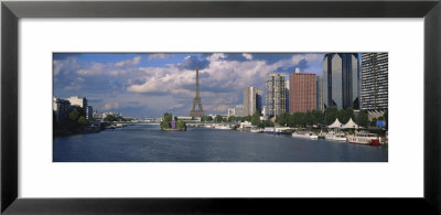 Buildings At The Riverbank, Seine River, Paris, France by Panoramic Images Pricing Limited Edition Print image