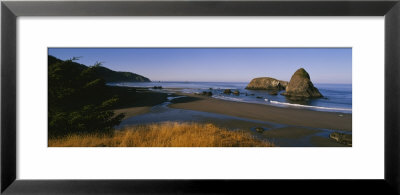 Rocks On The Beach, Cannon Beach, Oregon, Usa by Panoramic Images Pricing Limited Edition Print image