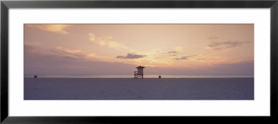 Sunset Over Gulf Of Mexico, Venice Beach, Venice, Florida, Usa by Panoramic Images Pricing Limited Edition Print image