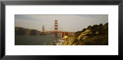 Bridge Over A Bay, Golden Gate Bridge, San Francisco, California, Usa by Panoramic Images Pricing Limited Edition Print image