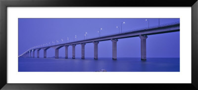 Bridge To The Island Of Oland, Sweden by Panoramic Images Pricing Limited Edition Print image