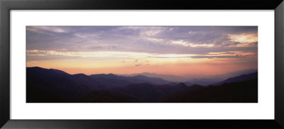 Mountain At Dusk, North Carolina, Usa by Panoramic Images Pricing Limited Edition Print image