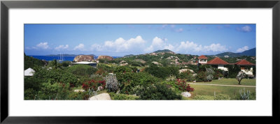 Houses On A Landscape, The Baths, Virgin Gorda, British Virgin Islands by Panoramic Images Pricing Limited Edition Print image