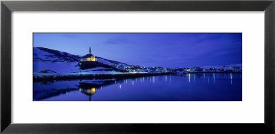 Town At The Waterfront, Holmavik, Iceland by Panoramic Images Pricing Limited Edition Print image
