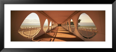 Corridor Of A Building, Lignano Sabbiadoro, Italy by Panoramic Images Pricing Limited Edition Print image