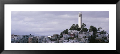 Coit Tower On Telegraph Hill, San Francisco, California, Usa by Panoramic Images Pricing Limited Edition Print image
