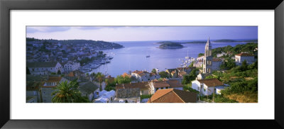 Town On The Waterfront, Hvar Island, Hvar, Croatia by Panoramic Images Pricing Limited Edition Print image