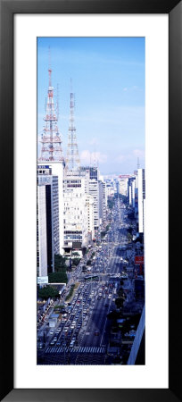 Paulista Avenue, Sao Paulo, Brazil by Panoramic Images Pricing Limited Edition Print image