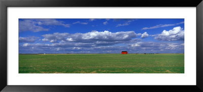 Field And Barn, Saskatchewan, Canada by Panoramic Images Pricing Limited Edition Print image